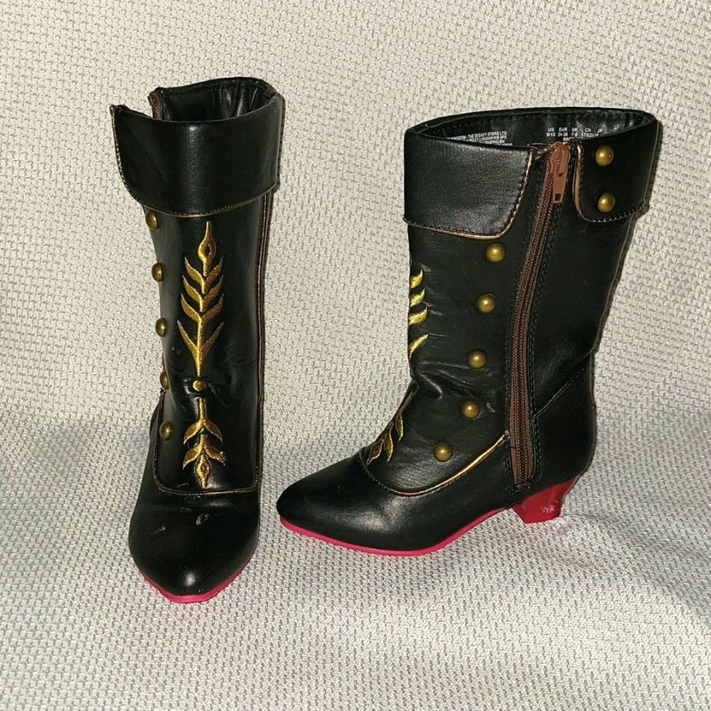 Anna frozen dress up boots 9/10